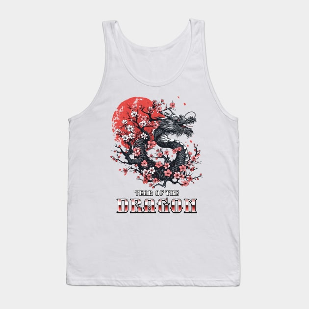 Dragon's Obsidian Renewal Tank Top by YUED